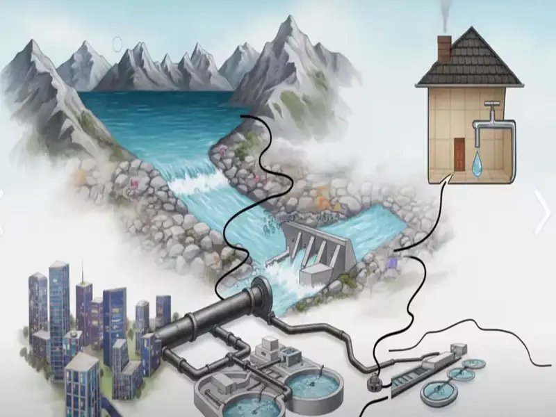 sistema de agua potable