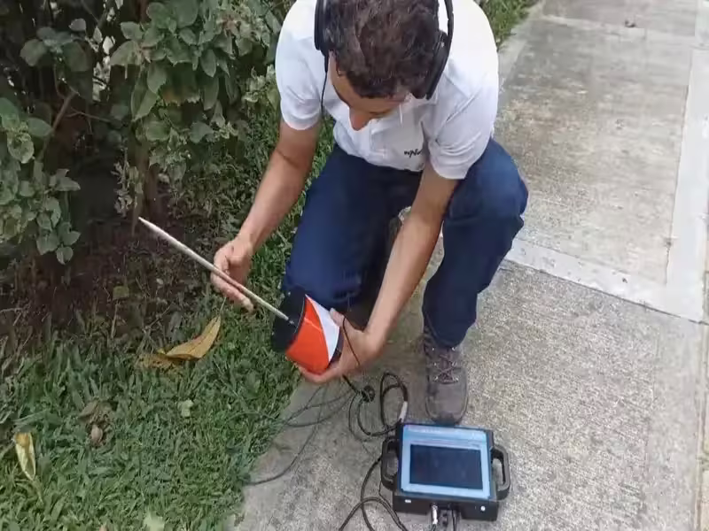 Servicio de detección de fugas de agua Servicio de detección de fugas de agua